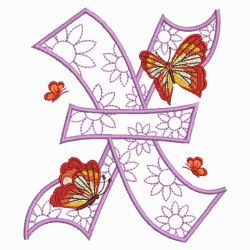 Fluttering Fancy Alphabets 24(Lg) machine embroidery designs