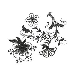 Jacobean Black 03(Sm) machine embroidery designs