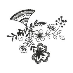 Jacobean Black 06(Md) machine embroidery designs