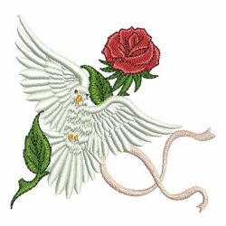 Love Doves 3 03 machine embroidery designs