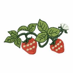 Yummy Strawberries 09 machine embroidery designs
