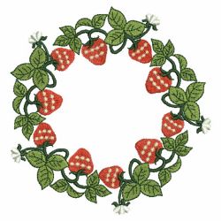 Yummy Strawberries 10 machine embroidery designs