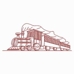 Redwork Trains 03(Sm)