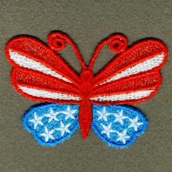 FSL Patriotic Butterfly 02 machine embroidery designs
