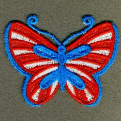 FSL Patriotic Butterfly 03 machine embroidery designs