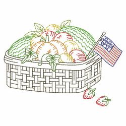 Vintage Patriotic Baskets 03(Lg)