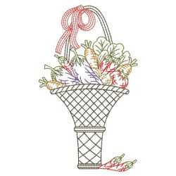 Vintage Patriotic Baskets 07(Sm) machine embroidery designs