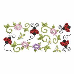 Heirloom Ladybug Decor 03(Sm) machine embroidery designs