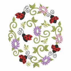 Heirloom Ladybug Decor 04(Sm) machine embroidery designs