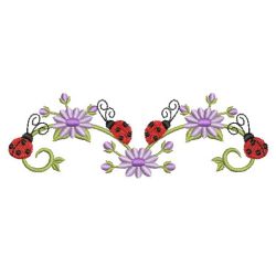Heirloom Ladybug Decor 07(Sm) machine embroidery designs