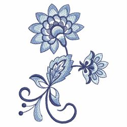 Blue Jacobean 06(Lg) machine embroidery designs