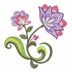 Jacobean Bloom 01 machine embroidery designs