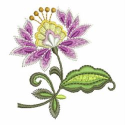 Jacobean Bloom 04 machine embroidery designs