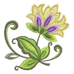 Jacobean Bloom 05 machine embroidery designs