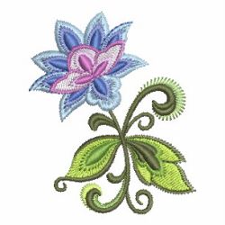 Jacobean Bloom 09 machine embroidery designs