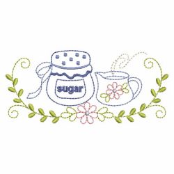 Vintage Tea Set 04(Lg) machine embroidery designs