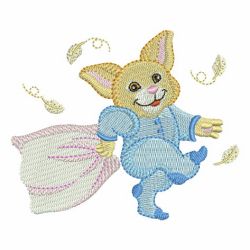 Bunny Pillowfight 07 machine embroidery designs