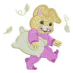 Bunny Pillowfight 10 machine embroidery designs