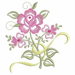 Dainty Roses 04(Lg) machine embroidery designs