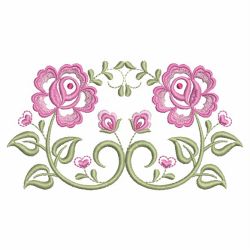 Dainty Roses 10(Lg) machine embroidery designs