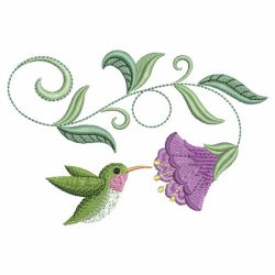 Hummingbird Florals 02(Lg)