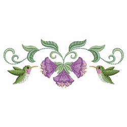 Hummingbird Florals 03(Lg) machine embroidery designs