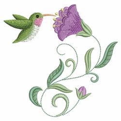 Hummingbird Florals 05(Sm) machine embroidery designs