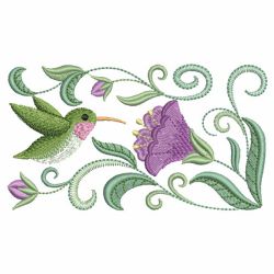 Hummingbird Florals 08(Lg) machine embroidery designs