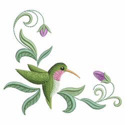 Hummingbird Florals 09(Lg) machine embroidery designs