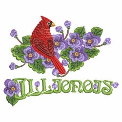 State Birds 04(Lg) machine embroidery designs