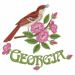 State Birds 09(Lg) machine embroidery designs