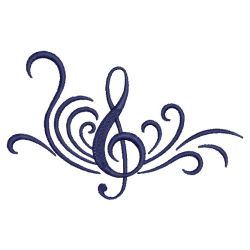 Music Notes 05(Sm) machine embroidery designs