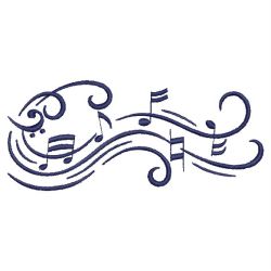 Music Notes 09(Lg) machine embroidery designs