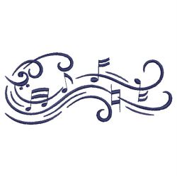 Music Notes 09(Sm) machine embroidery designs