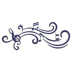 Music Notes 10(Lg) machine embroidery designs