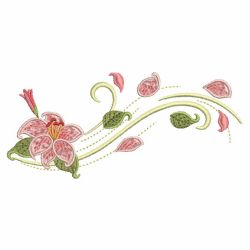 Flying Petals 02(Md) machine embroidery designs