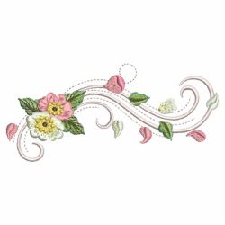 Flying Petals 03(Md) machine embroidery designs