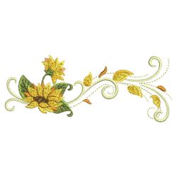 Flying Petals 04(Md) machine embroidery designs