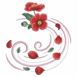 Flying Petals 05(Sm) machine embroidery designs