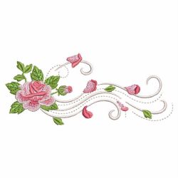 Flying Petals 06(Sm) machine embroidery designs