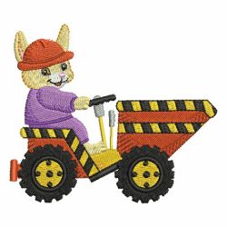 Bunny Trucks 06 machine embroidery designs