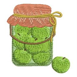 Fruit Jars 07 machine embroidery designs