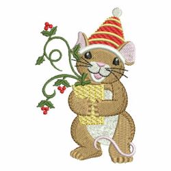 Christmas Mice 2 03 machine embroidery designs