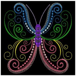 Neon Butterflies 02(Sm) machine embroidery designs