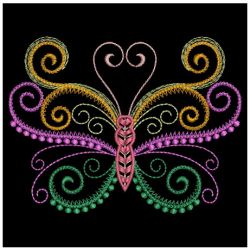 Neon Butterflies 03(Lg)