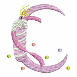 Birthday Number Candles 13 machine embroidery designs