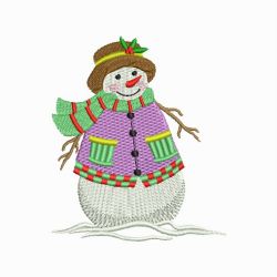 Snowmen 01 machine embroidery designs