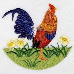 Roosters 05(Lg) machine embroidery designs