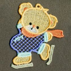 FSL Skating Bears machine embroidery designs