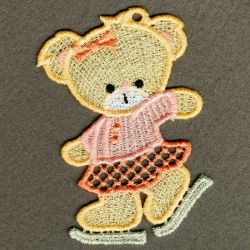 FSL Skating Bears 10 machine embroidery designs